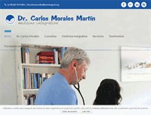 Tablet Screenshot of carlosmoralesmartin.com